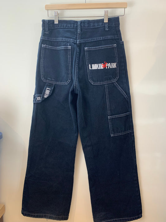 Linkin Park Baggy Y2k Denim Jeans (EXTREMELY RARE) - Size 26 x 30