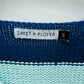 Zaket & Plover Women’s 100% Cotton V-Neck Sweater Multicolor - Size Small