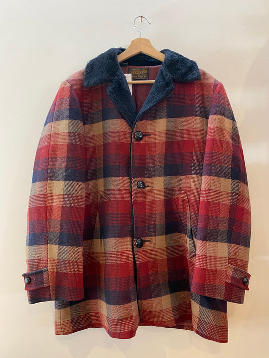 Pendleton Vintage Wool Plaid Jacket Multicolor - Men's Size Large