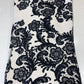 Lululemon Classic Scuba black white floral Hoodie - Women's Size 6