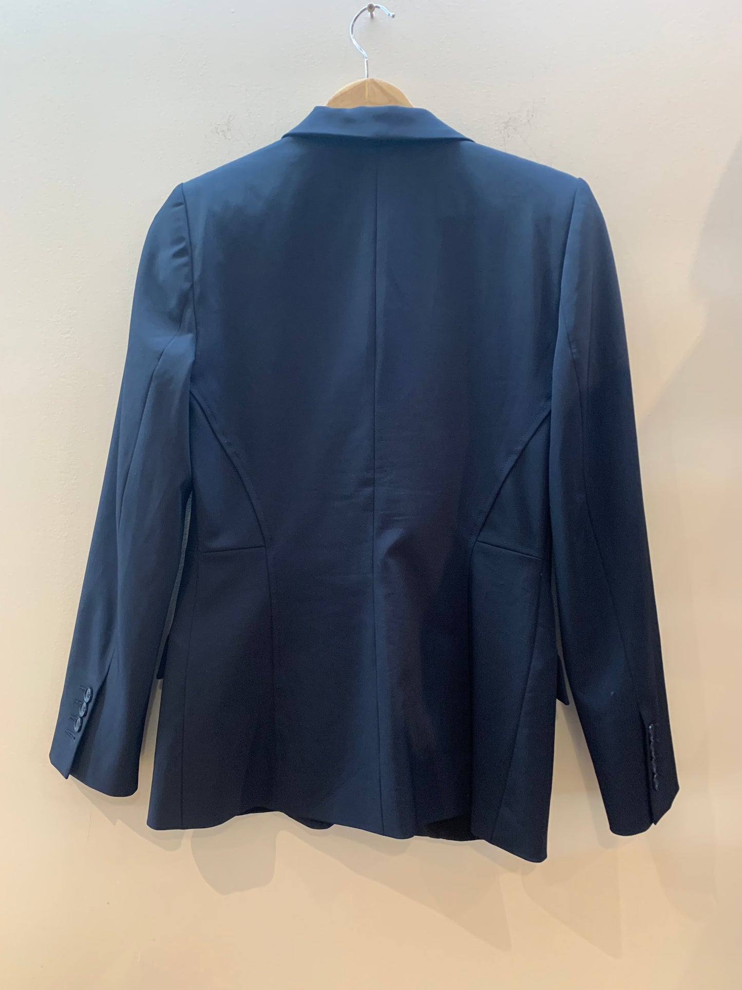 Judith & Charles Oversized Blazer Navy Blue - Size 6