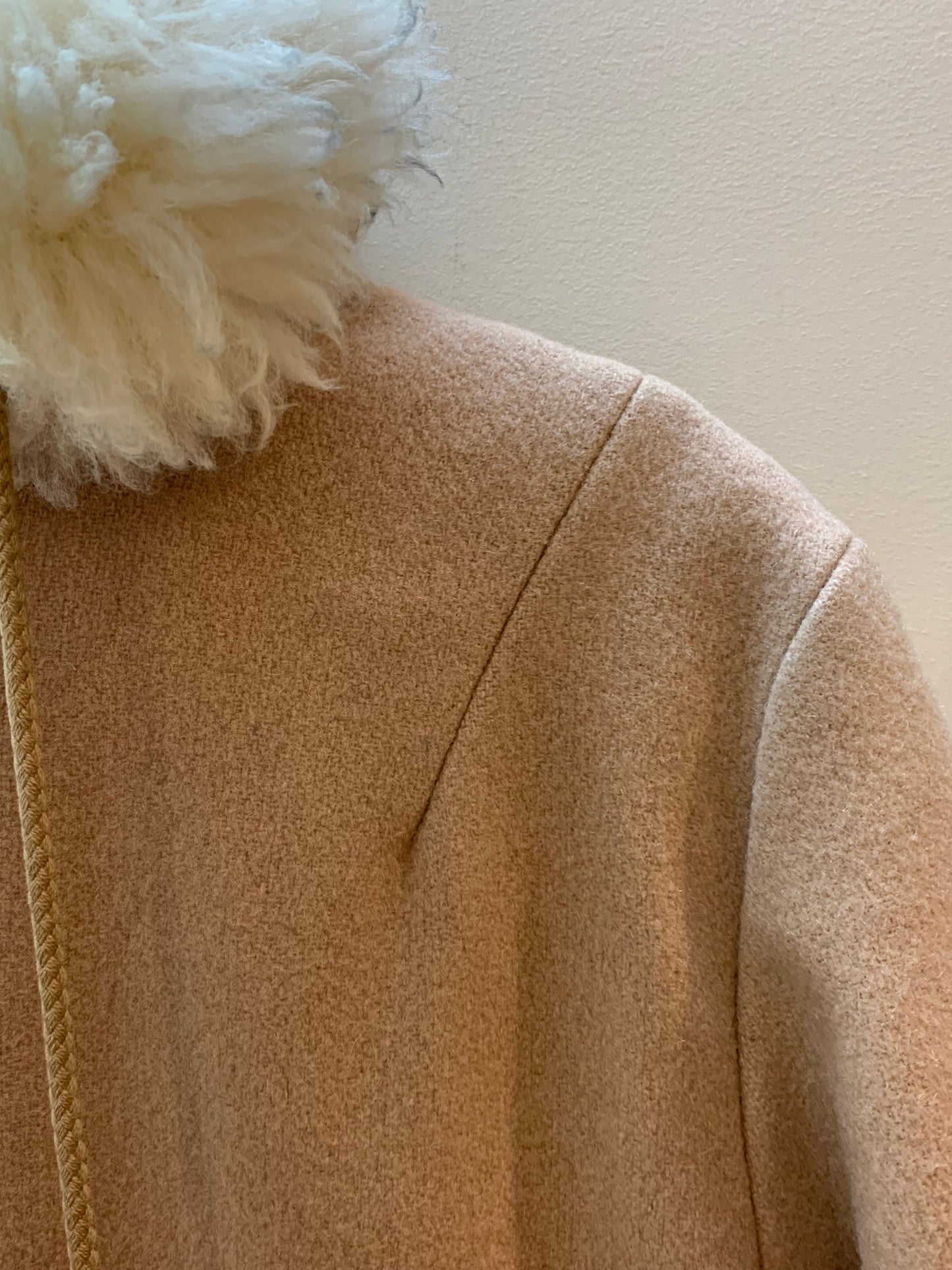 Northern Sun Vintage Gemini with Fur Hood Trim Inuit Eskimo Parka Coat - Large