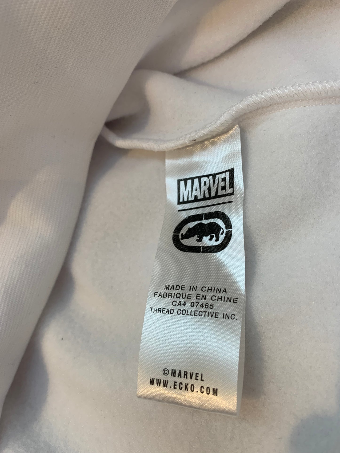 Marvel Echo Hoodie White - Size Large
