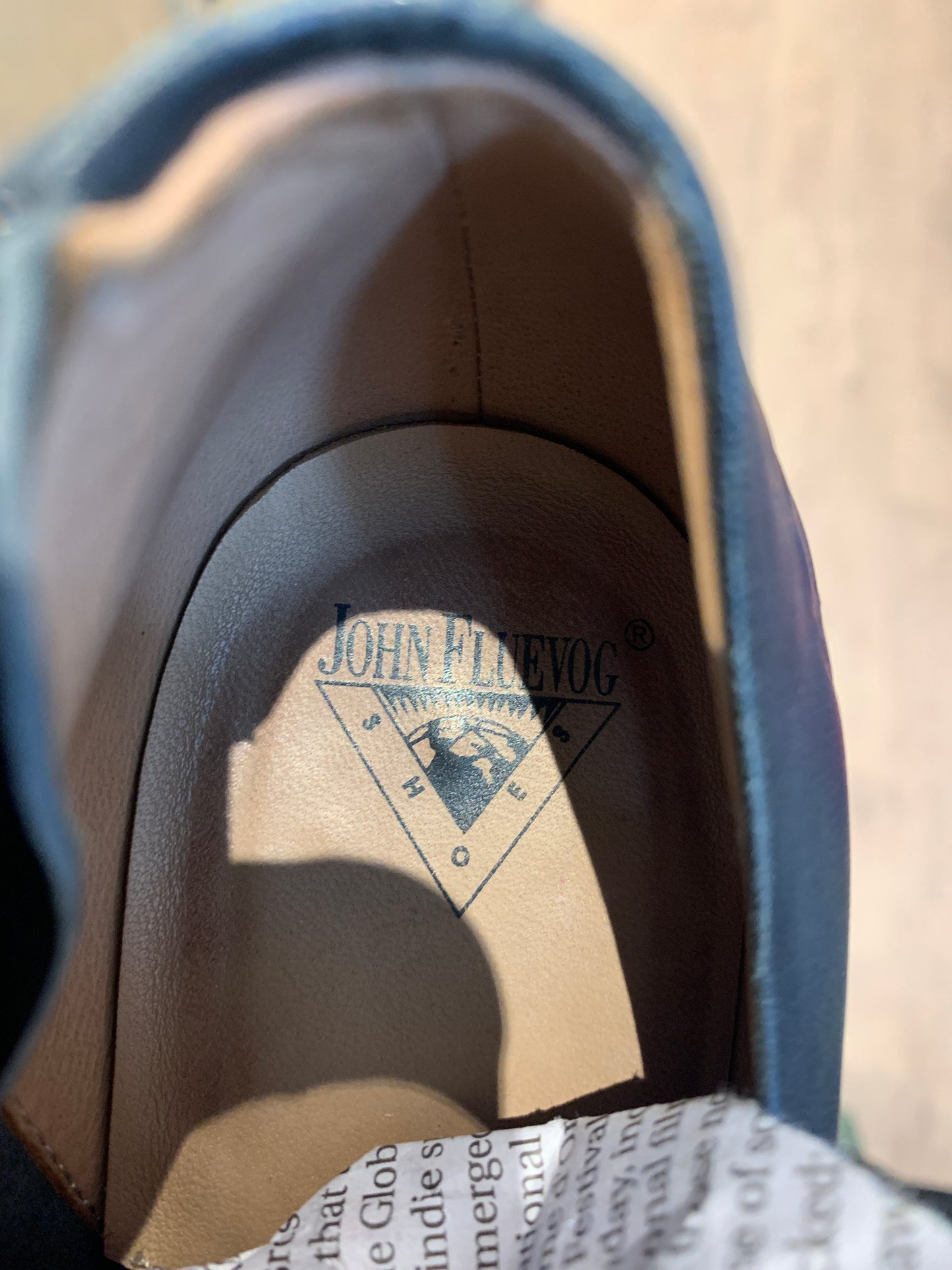 John Fluevog Poser EdieSexy Asymmetrical Leather Pumps 6.5