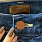 Mother The Stash Swooner Skinny Jeans Blue Washed - Size 26
