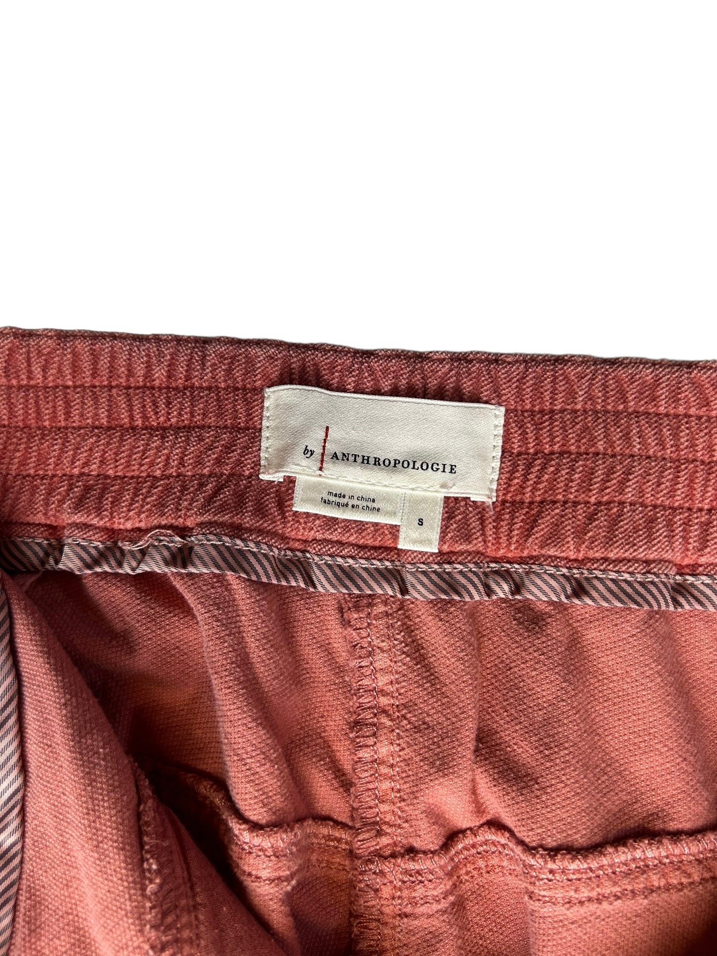 Anthropologie High Rise Women's Pants Vintage Red Suede - Size Small