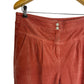 Anthropologie High Rise Women's Pants Vintage Red Suede - Size Small