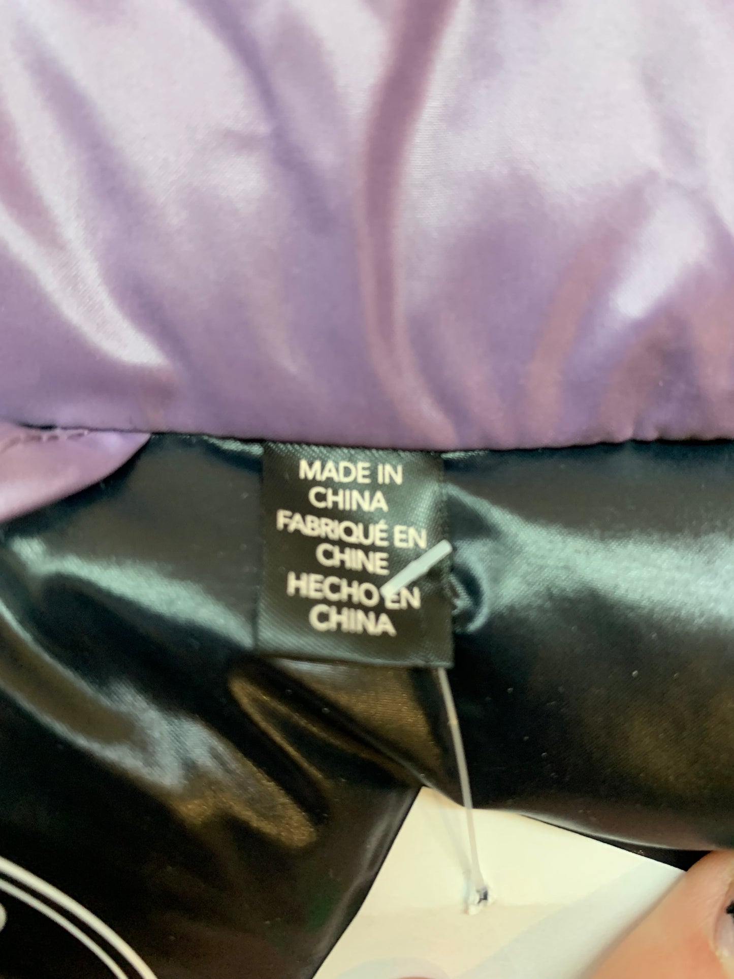Save the Duck Puffer Jacket Purple - Women's Size XXS