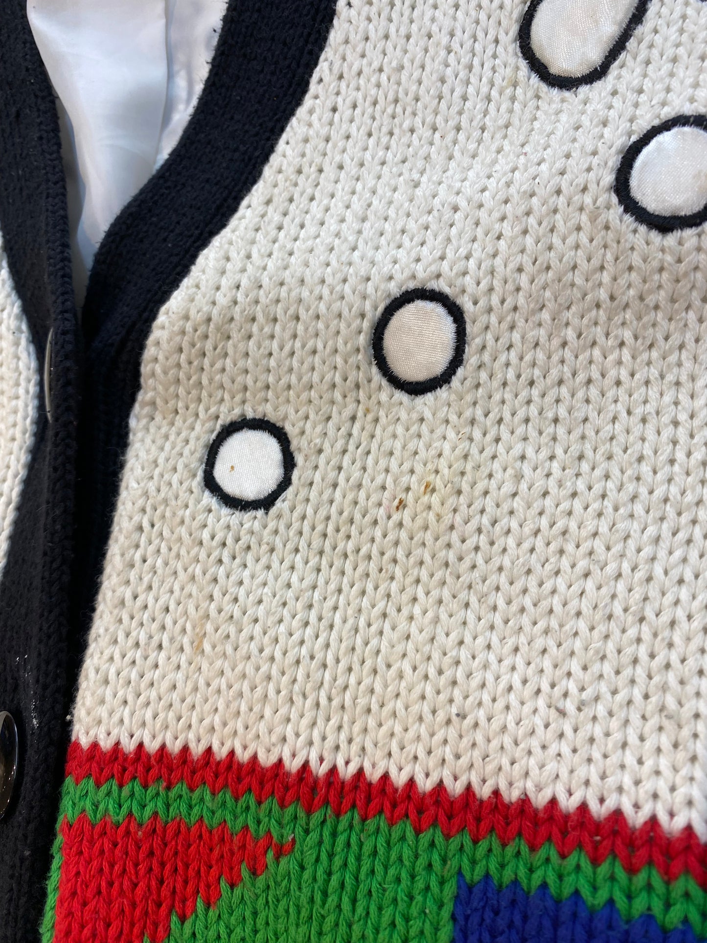 Funsport Vintage Golf Graphic Sweater (80s 90s) Oversized Retro - Size XL