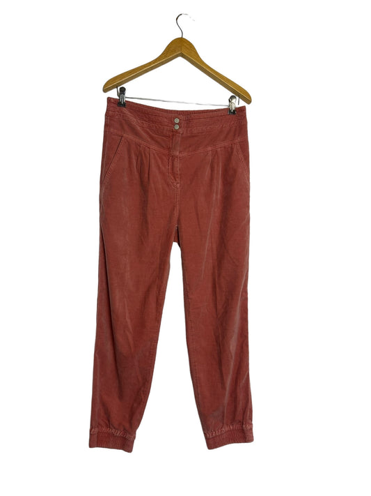 Anthropologie High Rise Women's Pants Vintage Red Suede - Size Small