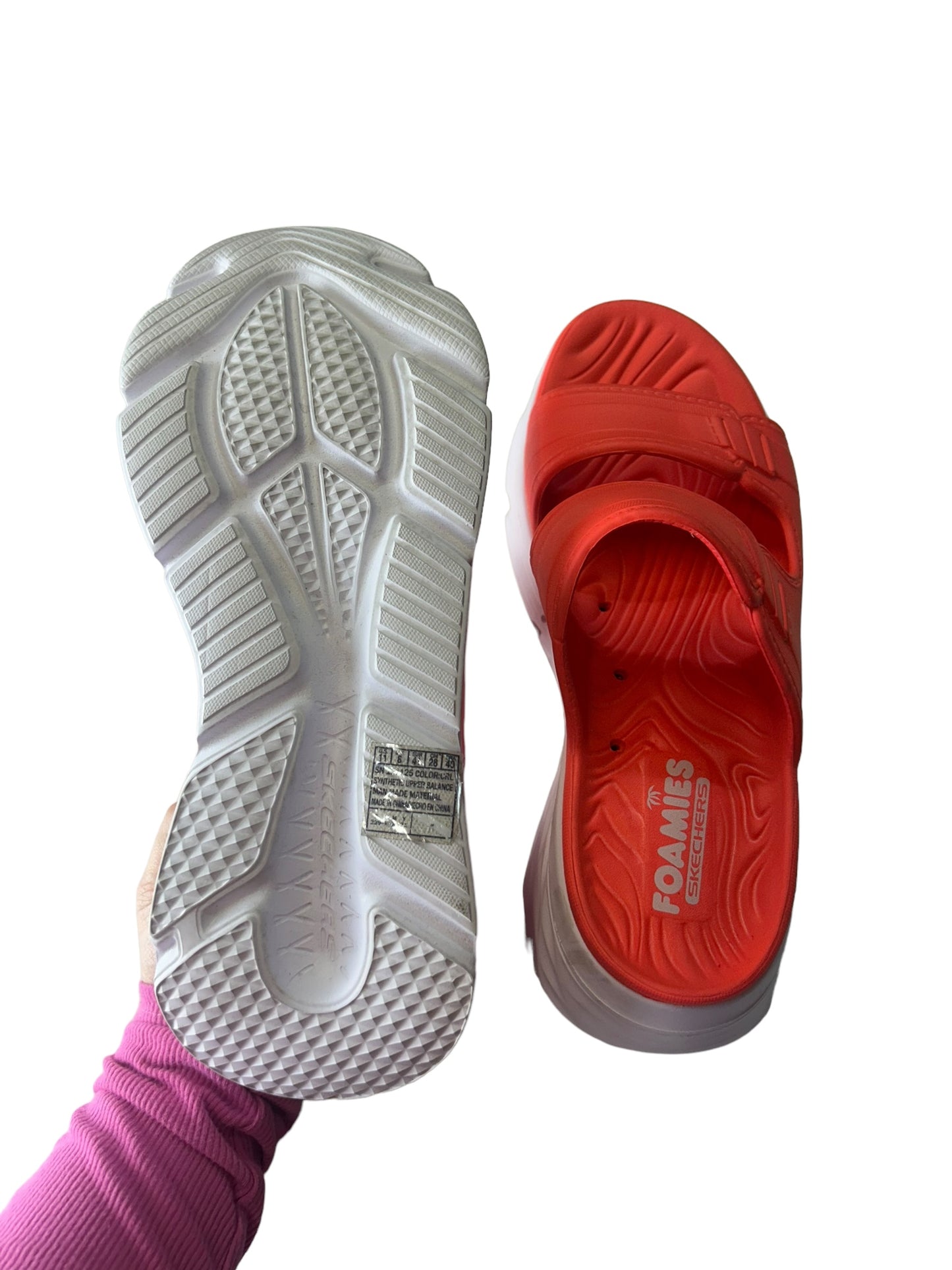 Sketchers Cali Gear Max Cushioning Foamies Women's Sandals - Size 11