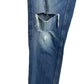 Fatface U.K. Men's Medium Wash Distressed Slim Fit Jeans - Size 32