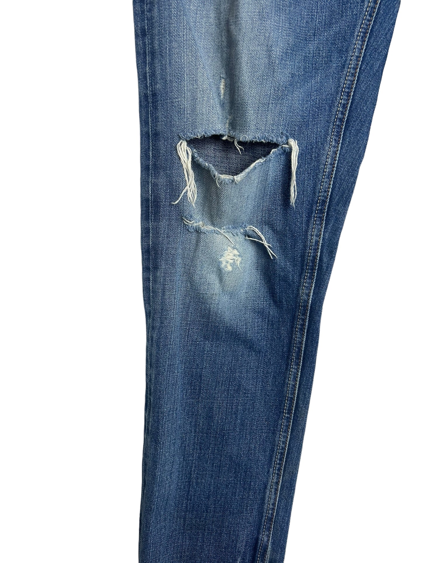 Fatface U.K. Men's Medium Wash Distressed Slim Fit Jeans - Size 32