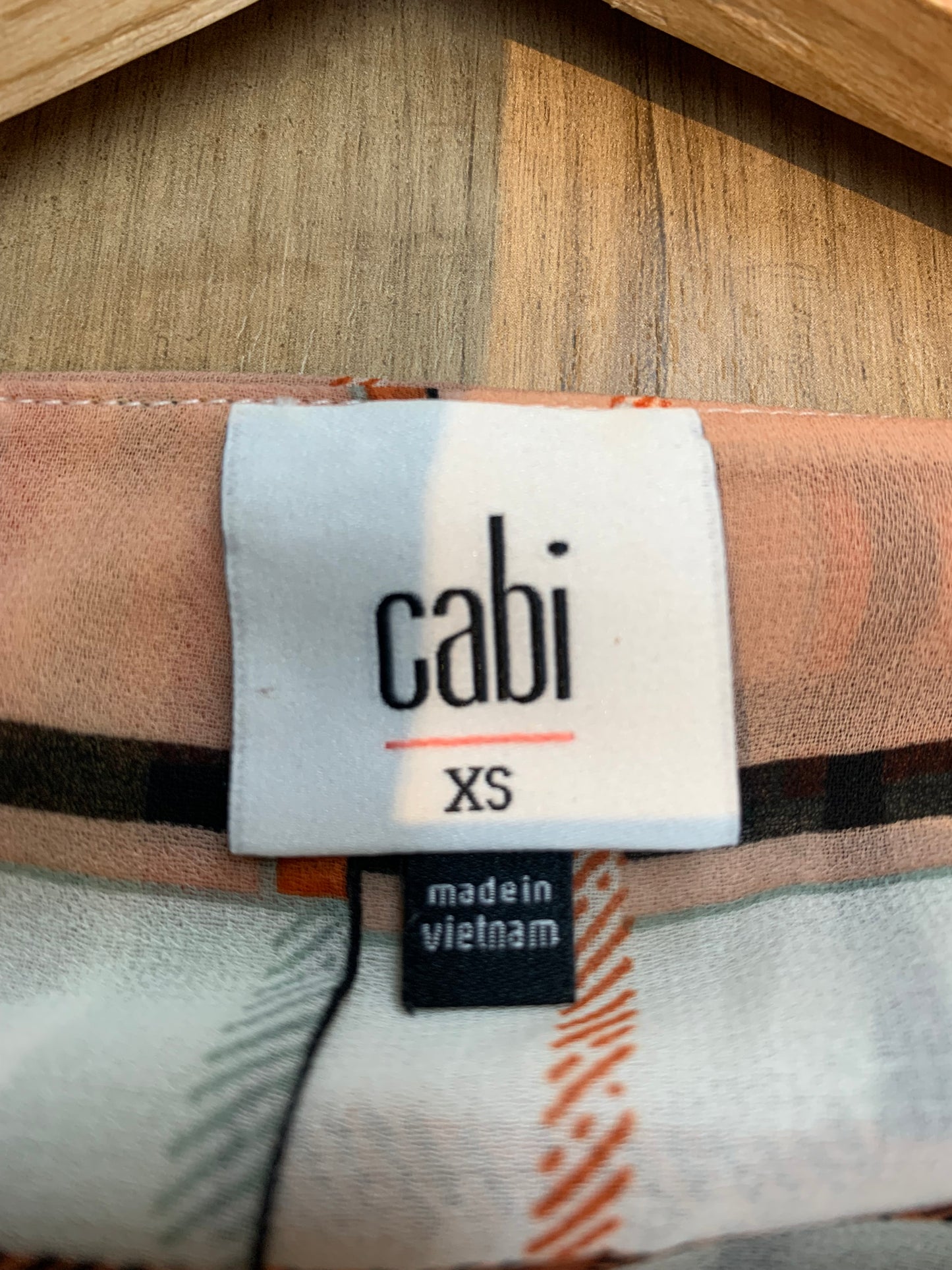 Cabi The Whist Blouse Style # 6295 - Women's Size Extra Small
