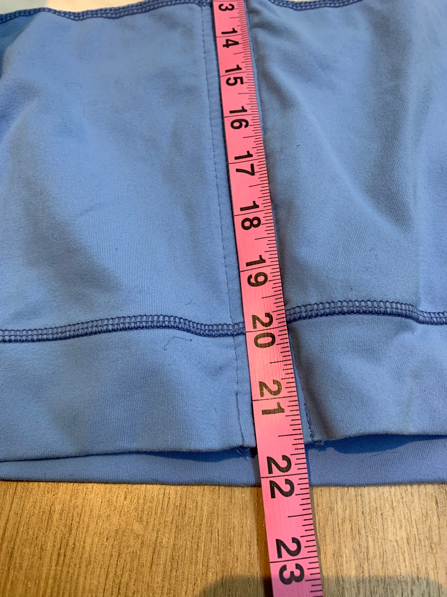 Lululemon Vintage Y2K Striped Zip Up Jacket Baby Blue - Size 8