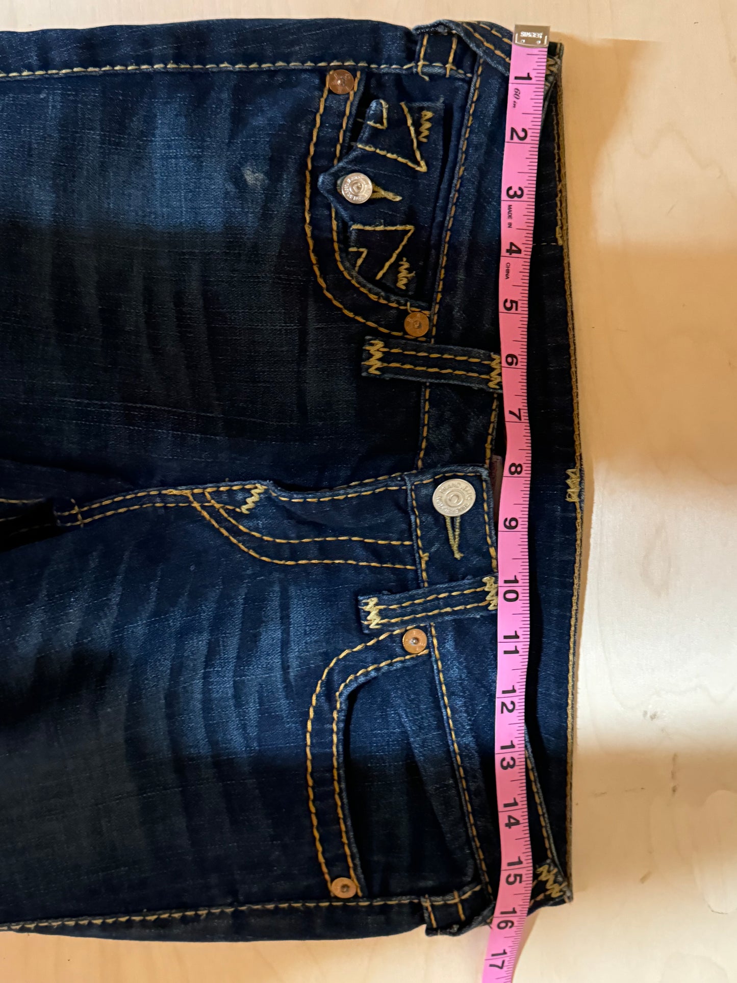 True Religion World Tour Edition Women's Flare Bootcut Jeans - Size 28