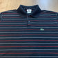Lacoste Polo Shirt Stripe Blue - Size Men’s XL