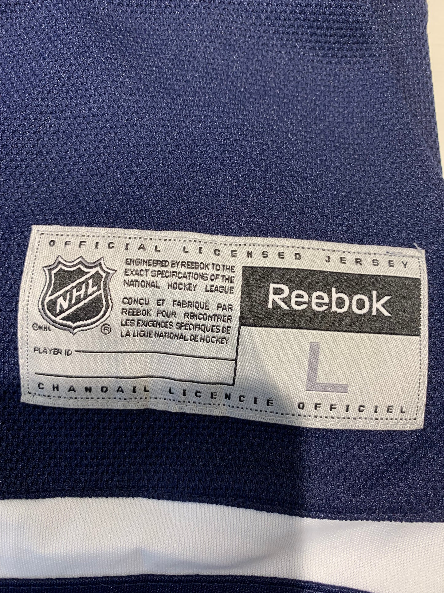 Reebok Florida Panther Alternate Jersey Jet Blue - Size Large