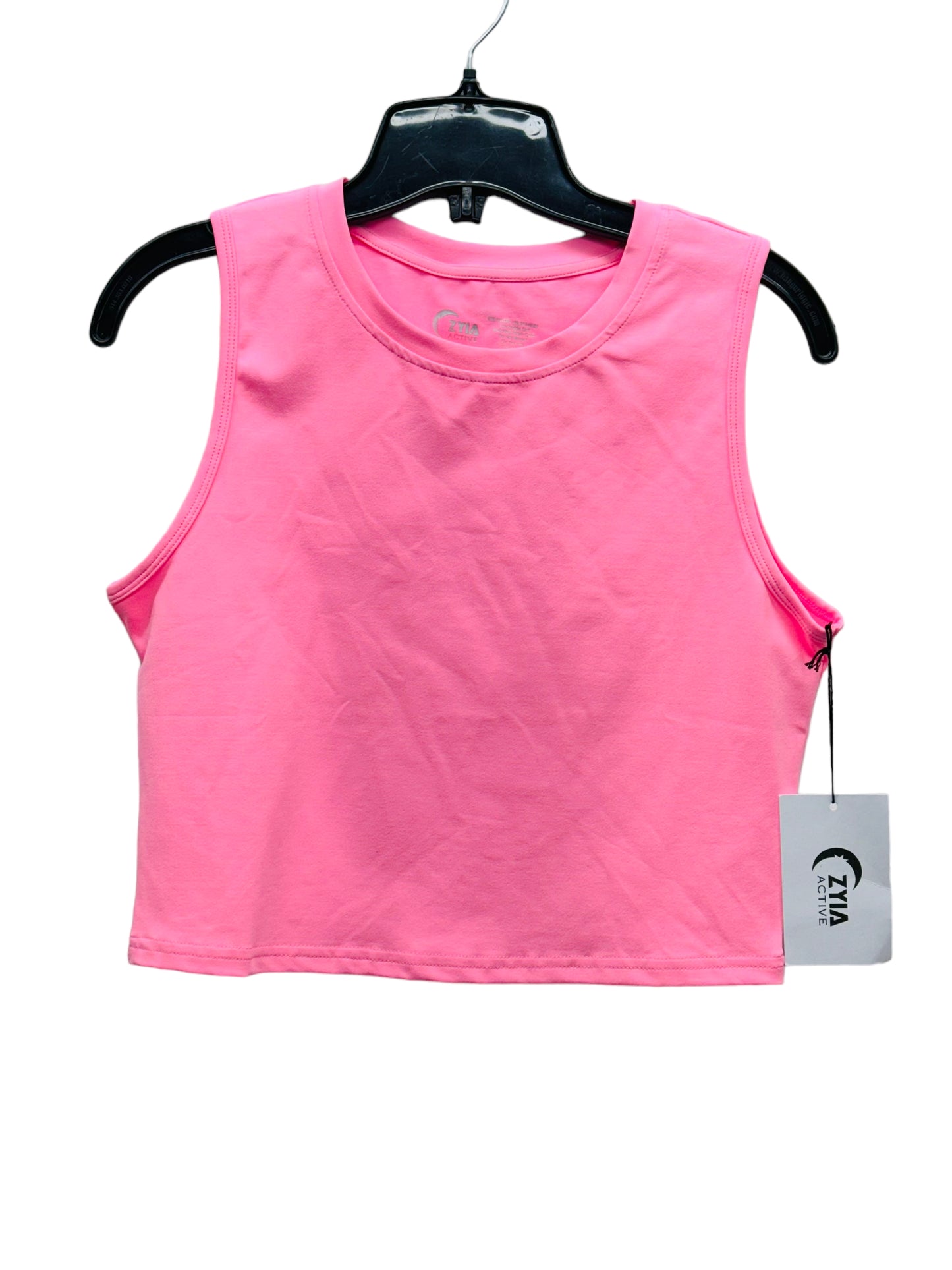 Zyia Active Women’s Sleeveless Shirt Sports Stretchable Top Pink - Size XL