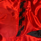 Baby Phat Houndstooth Zip Up Jacket Red/Black - Size Small