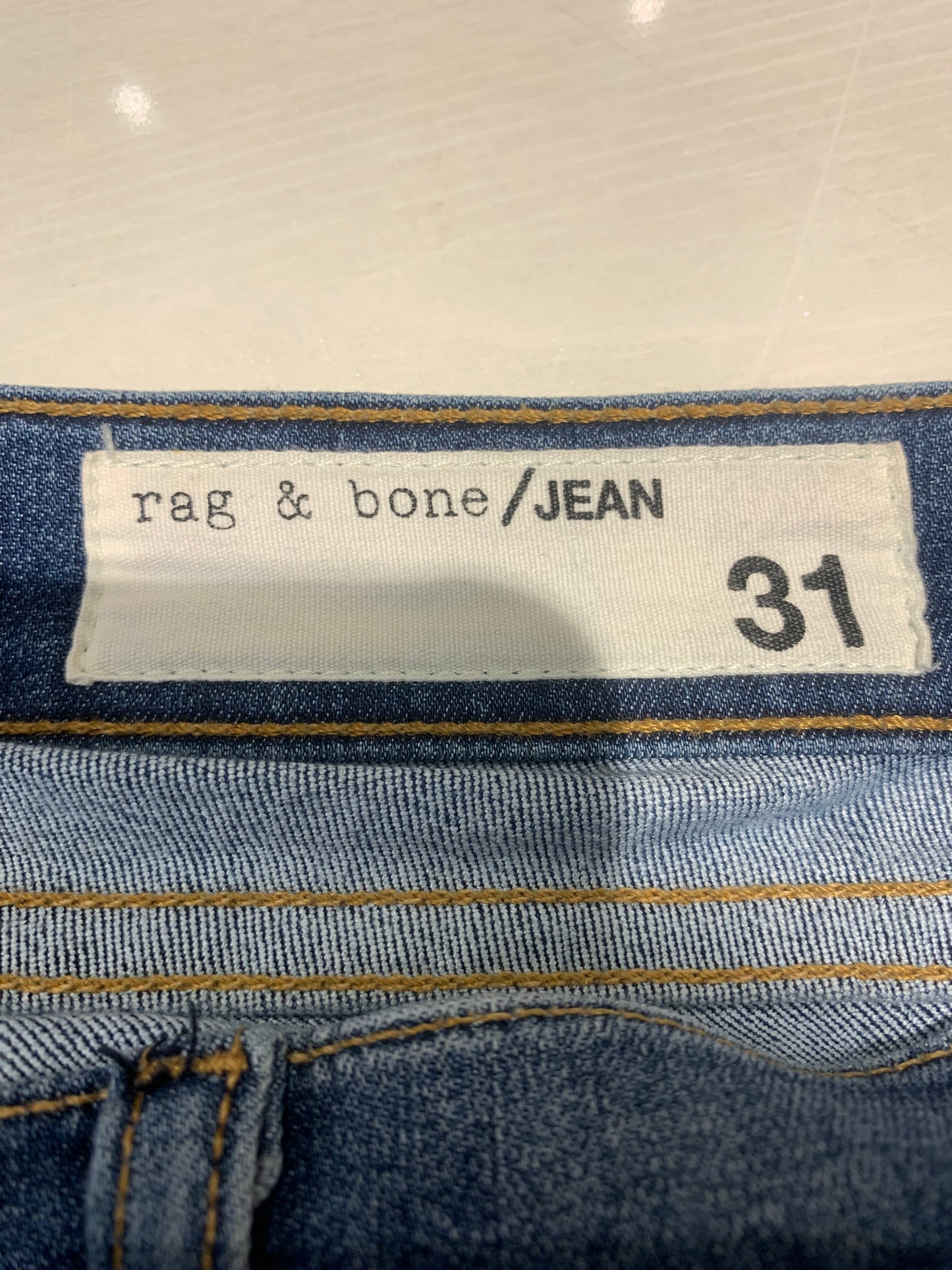 Rag & Bone Slim/Straight Denim Jeans Medium Wash Blue – Women’s Size 31