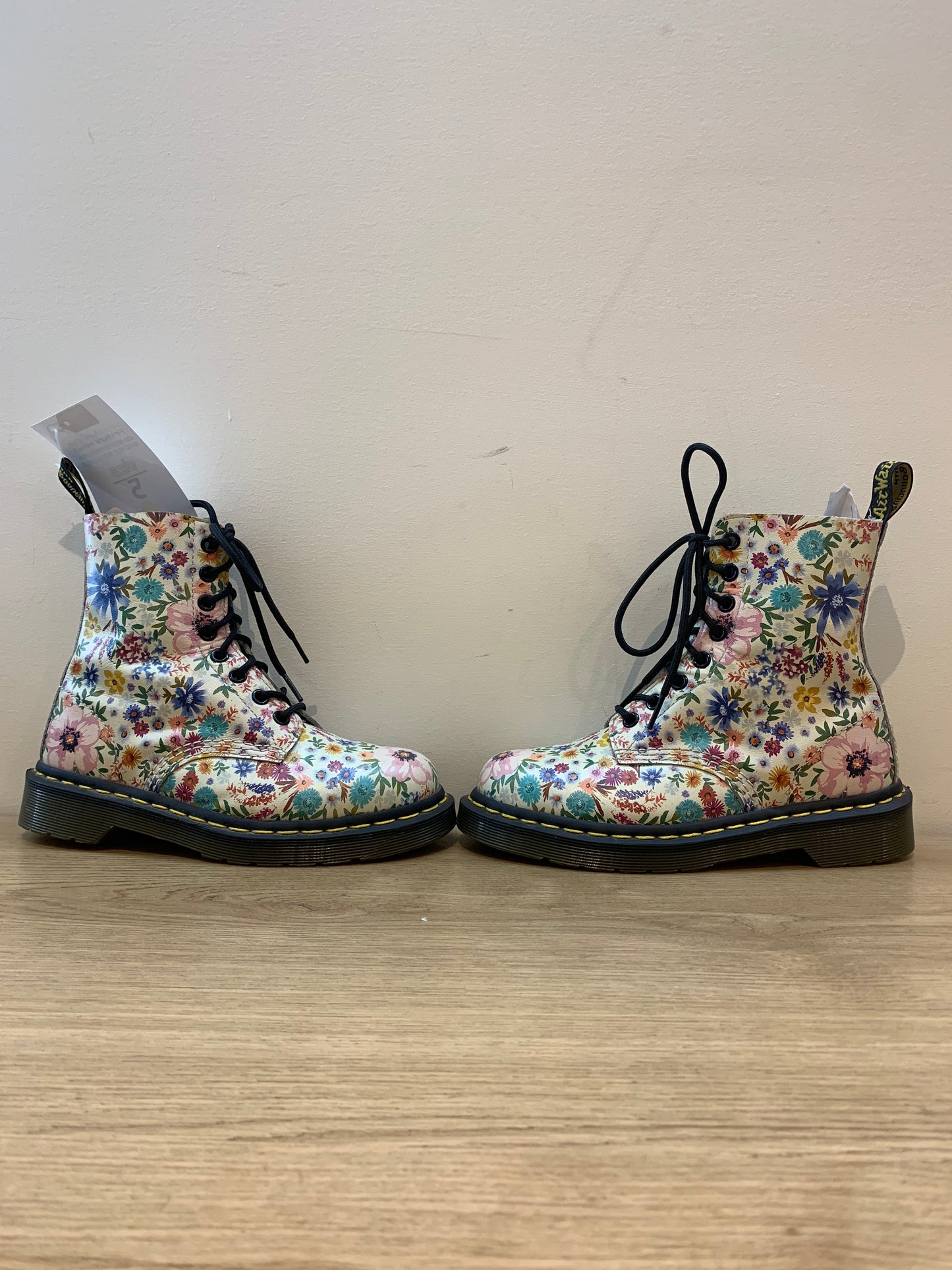 Dr. Martens 1460 Pascal WL Leather Combat Boots Multicolor - Women's EU 36/US 5