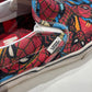 Vans Marvel Spiderman Slip On Shoes - Size Women's 10.5/Men's 9