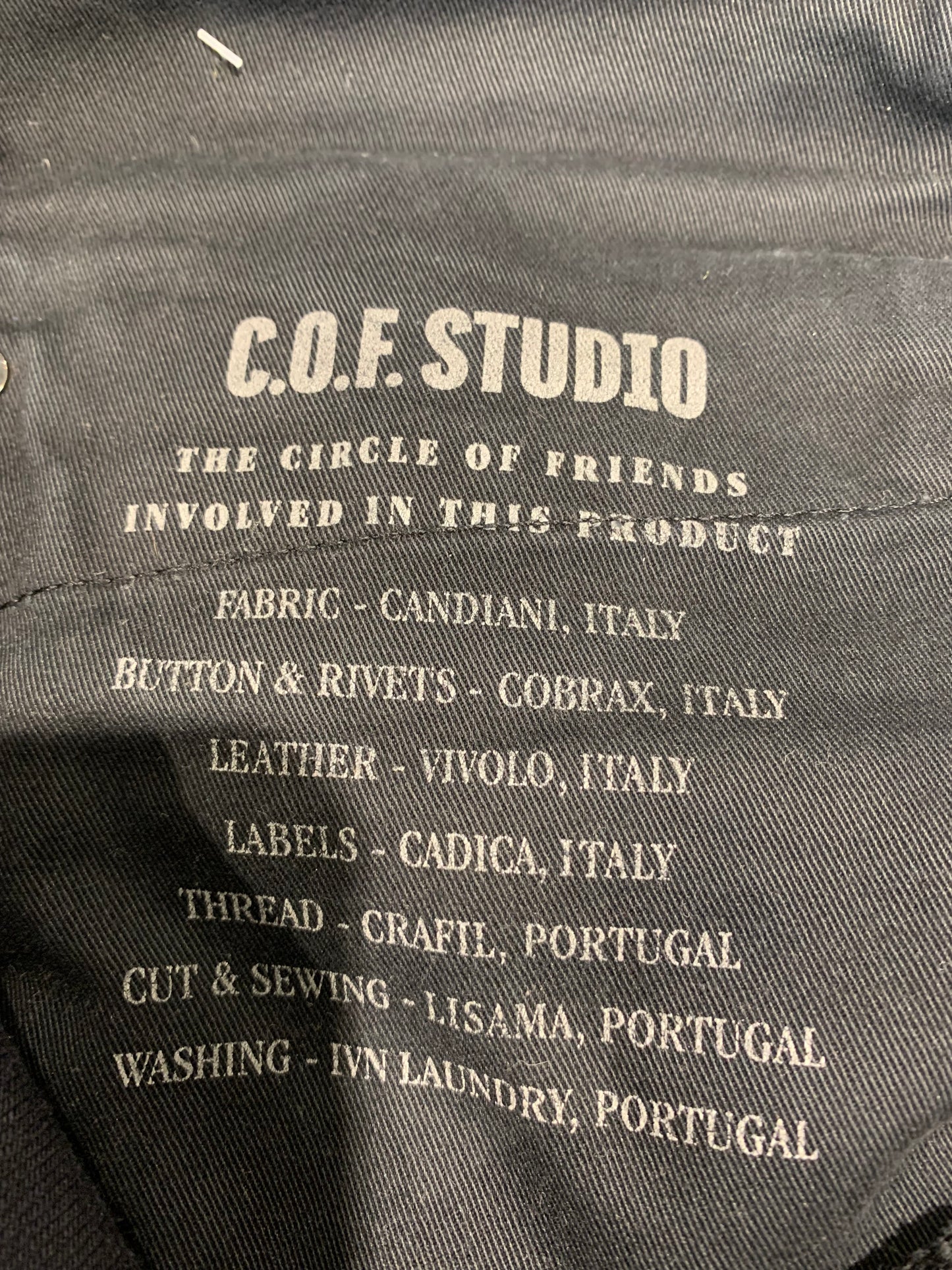 C.O.F. Studio Circle of Friends Regular Tapered Jeans - Men's Size 32 x 30