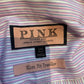Thomas Slim Fit Traveller Dress Shirt Pink - Size 16.5/42cm