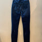 Mother The Stash Swooner Skinny Jeans Blue Washed - Size 26