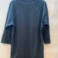 Sitka Three Quarter Sleeve Henley Tee Shirt Navy Blue - Men's Size Large