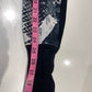 Lululemon Splash Scuba Hoodie Jacket Black White Paint - Women's Size 8