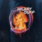 Anvil Hilary Duff 2006 Canada Tour Vintage Y2K T-Shirt Black - Unisex Large