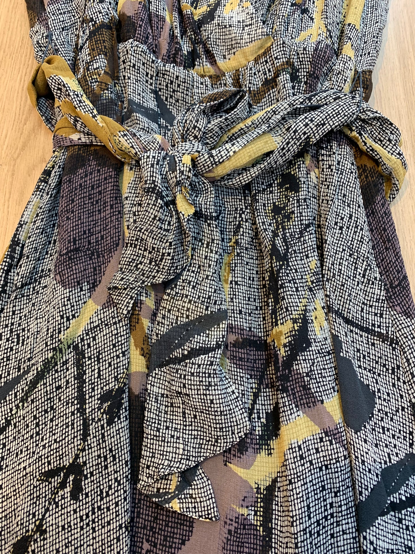 Maeve Anthropologie A Line Short Sleeve Belted Brown Dress - Women’s Size 2