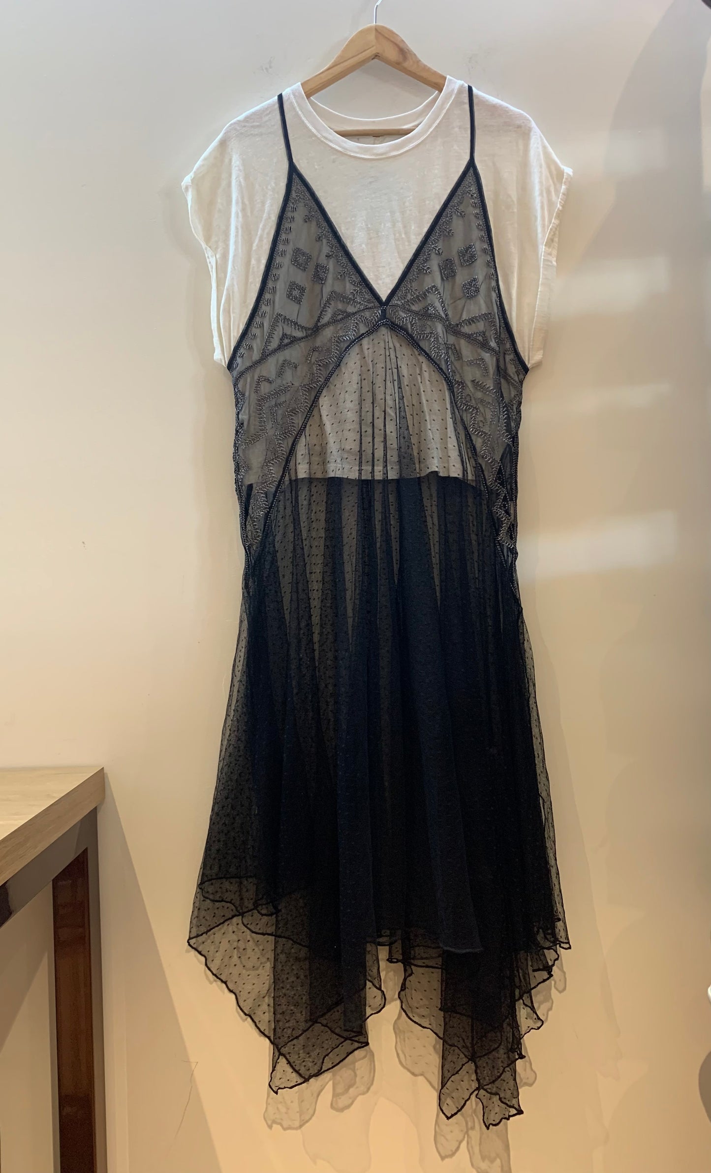 Free People Siren Maxi Top Black - Women's Size Medium