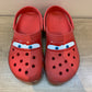 Crocs Lightning McQueen Clog Shoe Red - Size 6W/8M