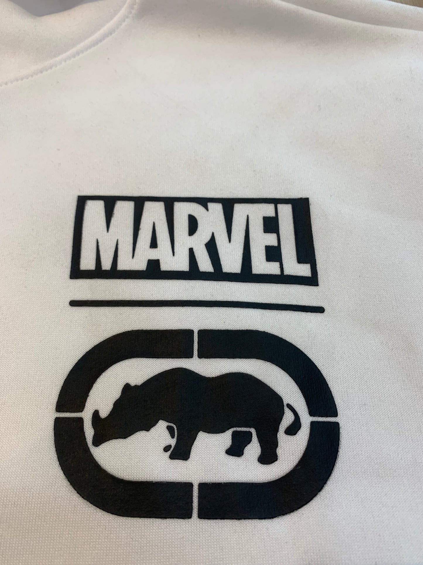 Marvel Echo Hoodie White - Size Large