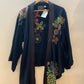 Guinevere Anthropologie Floral Stitched Cardigan - Size Medium