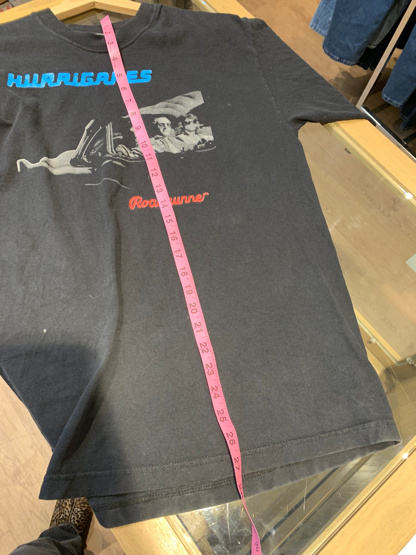 Fruit of the Loom Tag Hurriganes Roadrunner (Rare) Vintage T-Shirt - Size XL