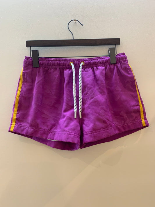 AussieBum Swim Shorts Purple Camo – Men's Size Medium