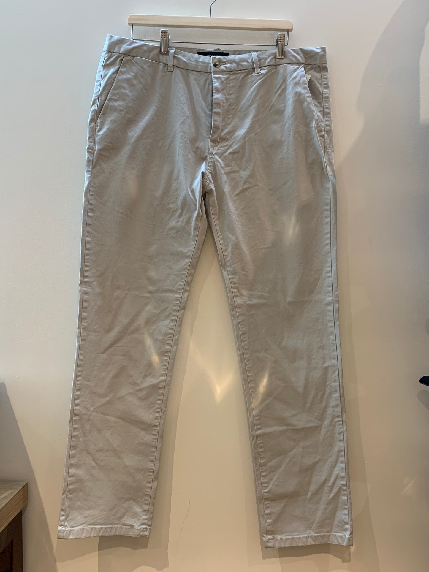 Scotch And Soda Stuart Stretch Chinos Regular Slim Fit - Size 36 x 32