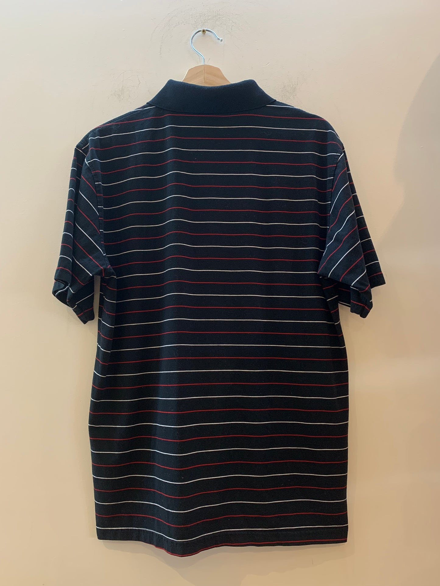 Lacoste Polo Shirt Stripe Blue - Size Men’s XL