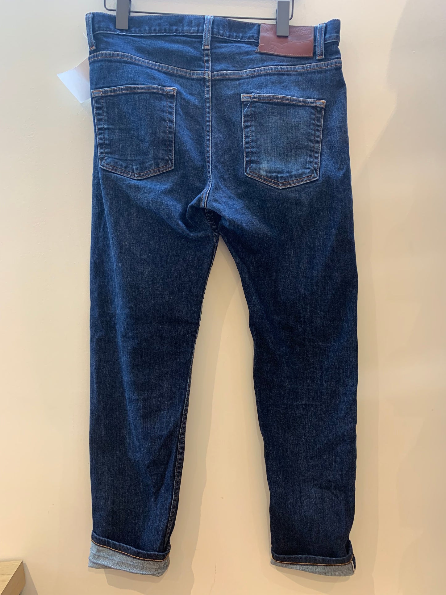 Naked & Famous Denim Easy Guy Denim Jeans Blue - Size 33 x 30