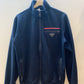 Prada Zip Up Jacket Navy Blue - Size Medium