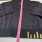 Lululemon Define Jacket Special Edition Cropped Gold Black Everlux - Size 6