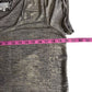 Anthropologie Scoop Neck Women's Top Heather Gold/Silver - Size Small