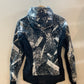Lululemon Splash Scuba Hoodie Jacket Black White Paint - Women's Size 8