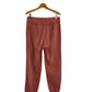 Anthropologie High Rise Women's Pants Vintage Red Suede - Size Small