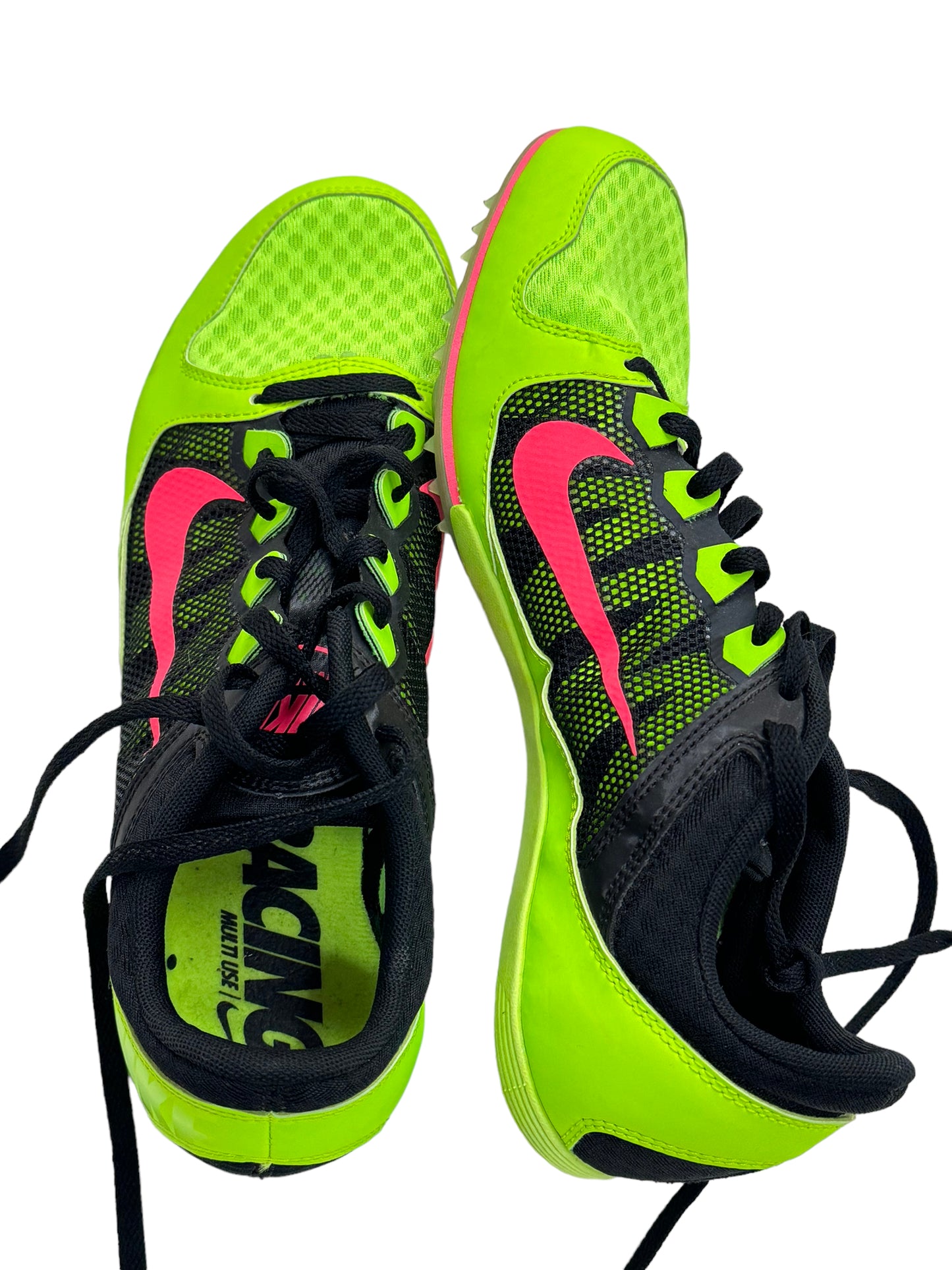 Nike Rival MD Racing Multi Use Spike Shoes Green - Size 10.5 (US)