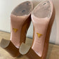 Prada Nude Patent Leather Platform Heels – Size 38